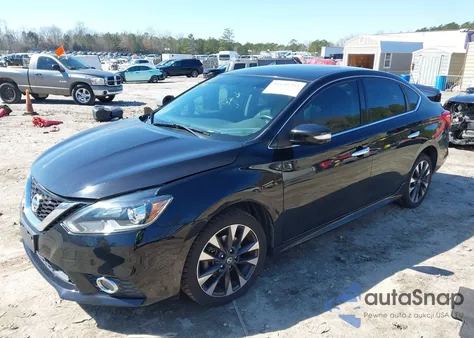 2017 Nissan Sentra Sr z USA, uszkodzony, nr VIN 3N1AB7AP0HY237062
